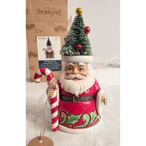 Jim Shore Heartwood Creek The Merry on Top Handcrafted Figurine NIB 5 1/2" Tall